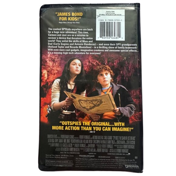 Spy Kids Movie Trilogy VHS Set - Spy Kids 1 2 & 3 - Dimension Home Video Nostalg - Picture 7 of 14